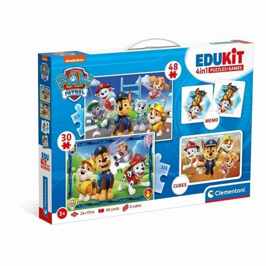 Sada 4 Puzzle The Paw Patrol Clementoni Edukit - Hračky a Hry Puzzle Hlavolamy