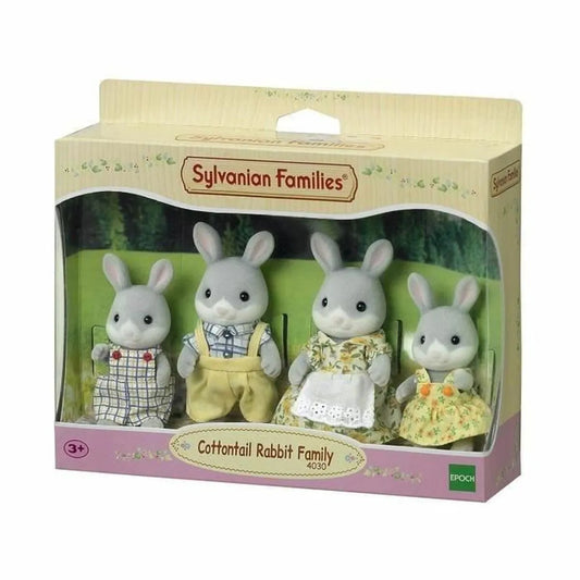 Sada Bábik Sylvanian Families Family Gray Rabbit - Bábiky