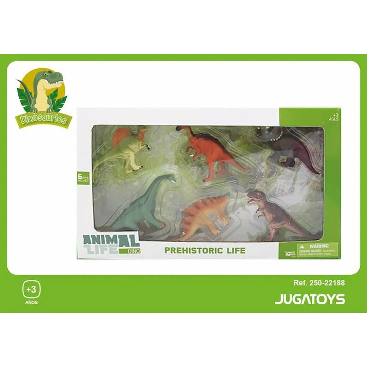 Sada Dinosaurov Prehistoric Life (6 Pcs) - Hračky a Hry Bábiky Postavičky - Bb