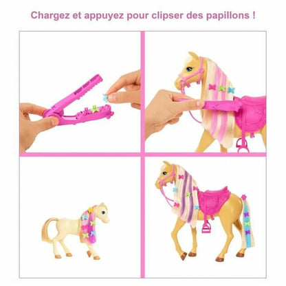 Sada Hračiek Barbie Toilettage Des Chevaux Plastické - Hračky a Hry Súpravy Doplnky