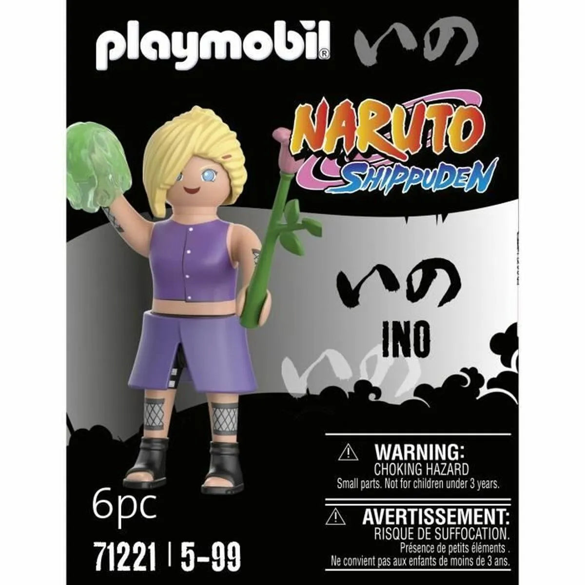 Sada Hračiek Playmobil 71221 Naruto Shippuden Plastické 6 Kusy - Hračky a Hry Súpravy Doplnky