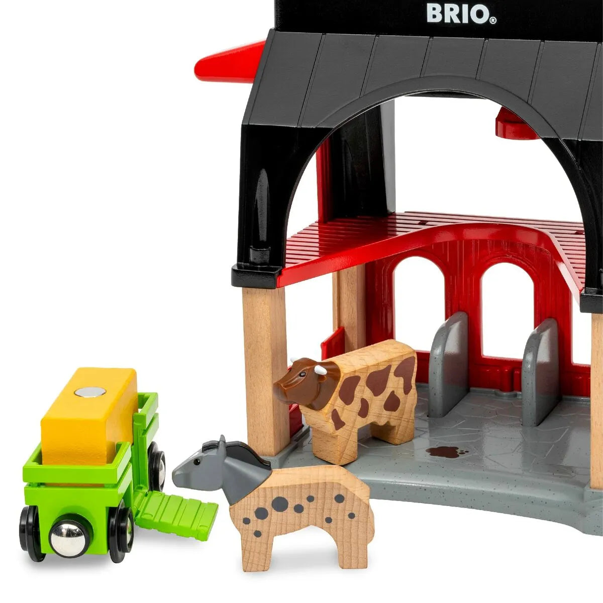 Sada Hračiek Ravensburger Animal Barn Drevo - Hračky a Hry Súpravy Doplnky