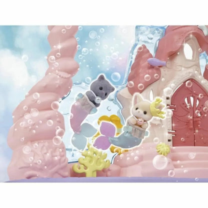 Sada Hračiek Sylvanian Families Babie Mermaid Castle Plastické - Bábiky