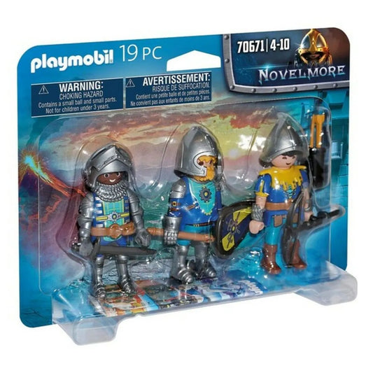 Sada Postavičiek Novelmore Knights Playmobil 70671 (19 Pcs) - Hracie Sady