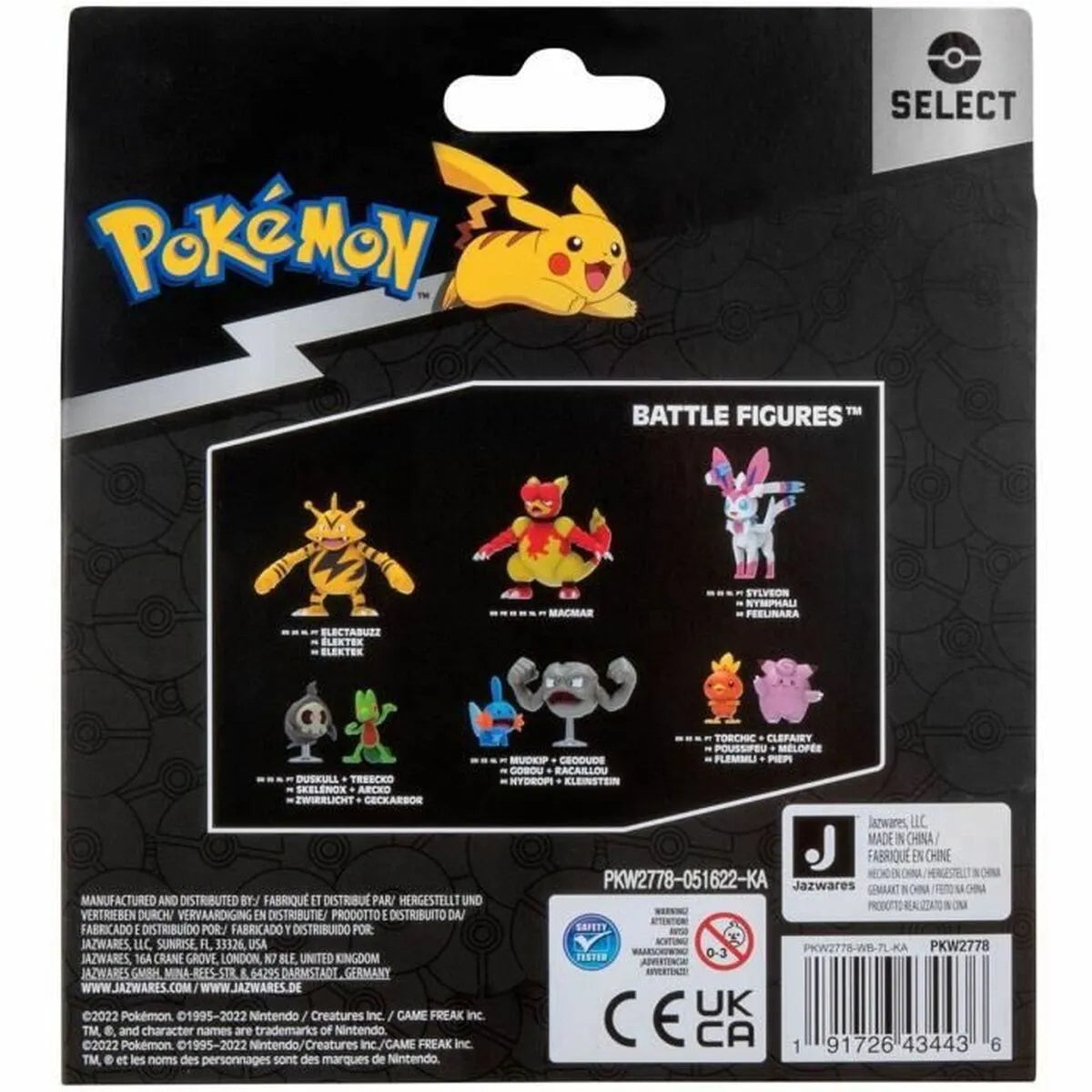 Sada Postavičiek Pokémon Evolution Multi-pack: Pikachu - Hracie Sady