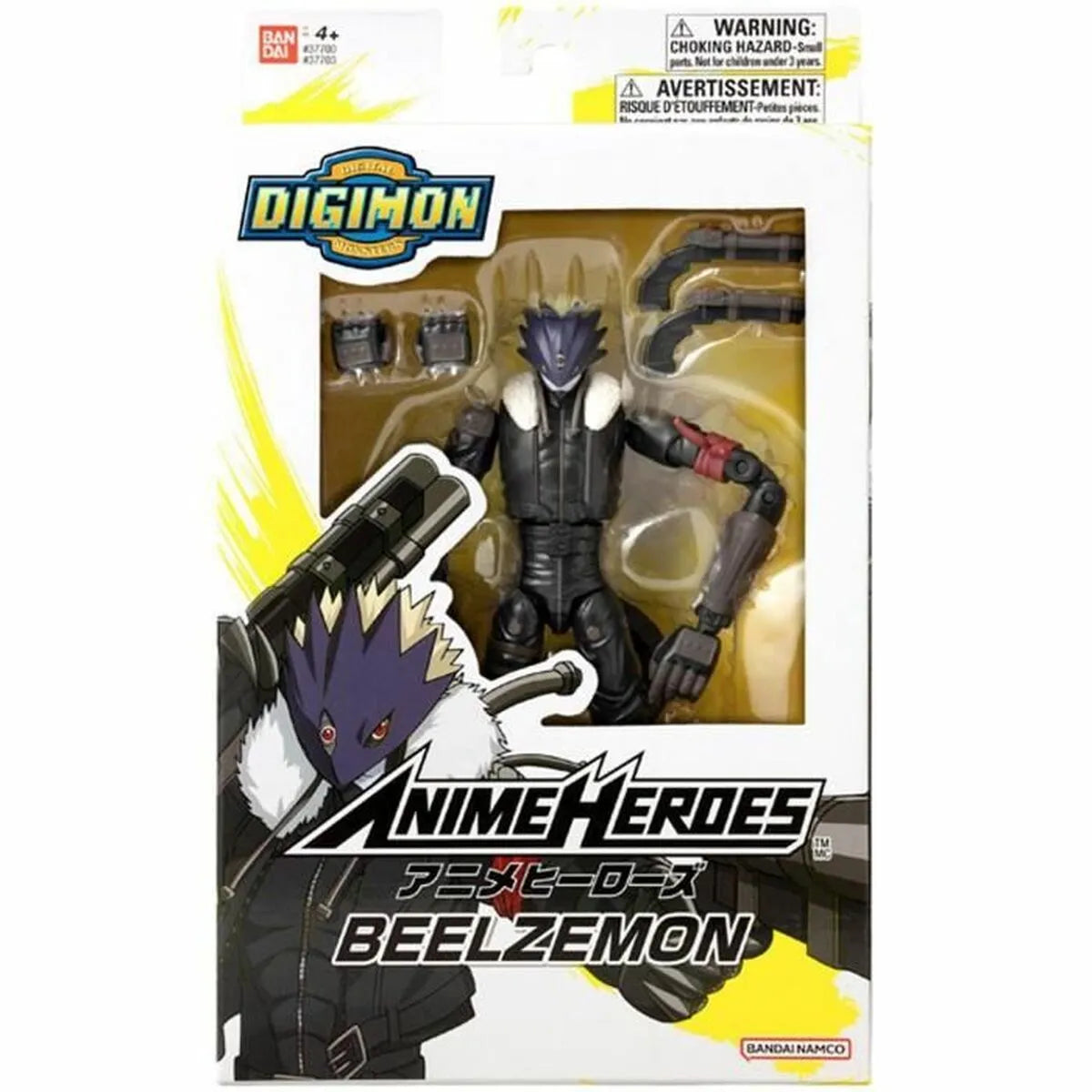 Skladacia Figúrka Digimon Anime Heroes - Beelzemon 17 Cm - Hračky a Hry Bábiky Postavičky