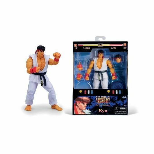 Skladacia Figúrka Jada Street Fighters - Ryu 15 Cm - Hračky a Hry Bábiky Postavičky