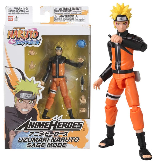 Skladacia Figúrka Naruto Anime Heroes - Uzumaki Sage Mode 17 Cm - Figúrky