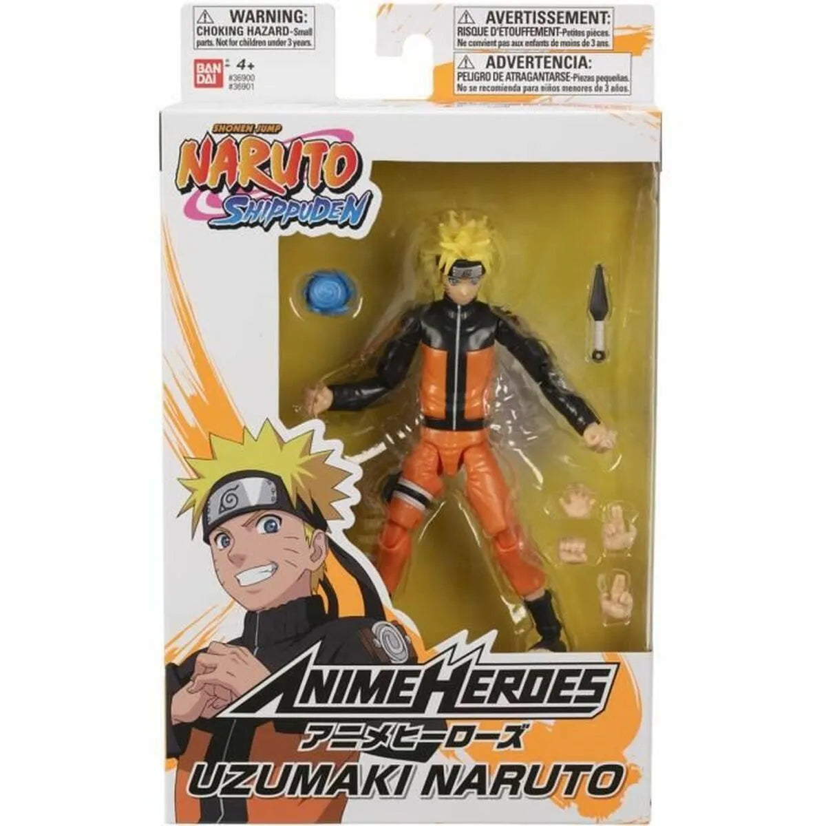 Skladacia Figúrka Naruto Uzumaki - Anime Heroes 17 Cm - Hračky a Hry Bábiky Postavičky