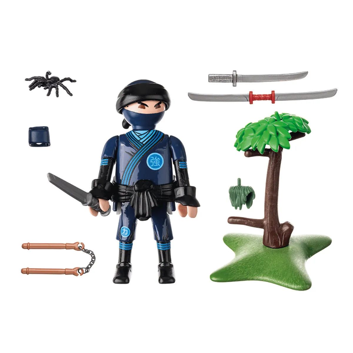 Skladacia Figúrka Playmobil Nindža 15 Kusy - Hračky a Hry Bábiky Postavičky