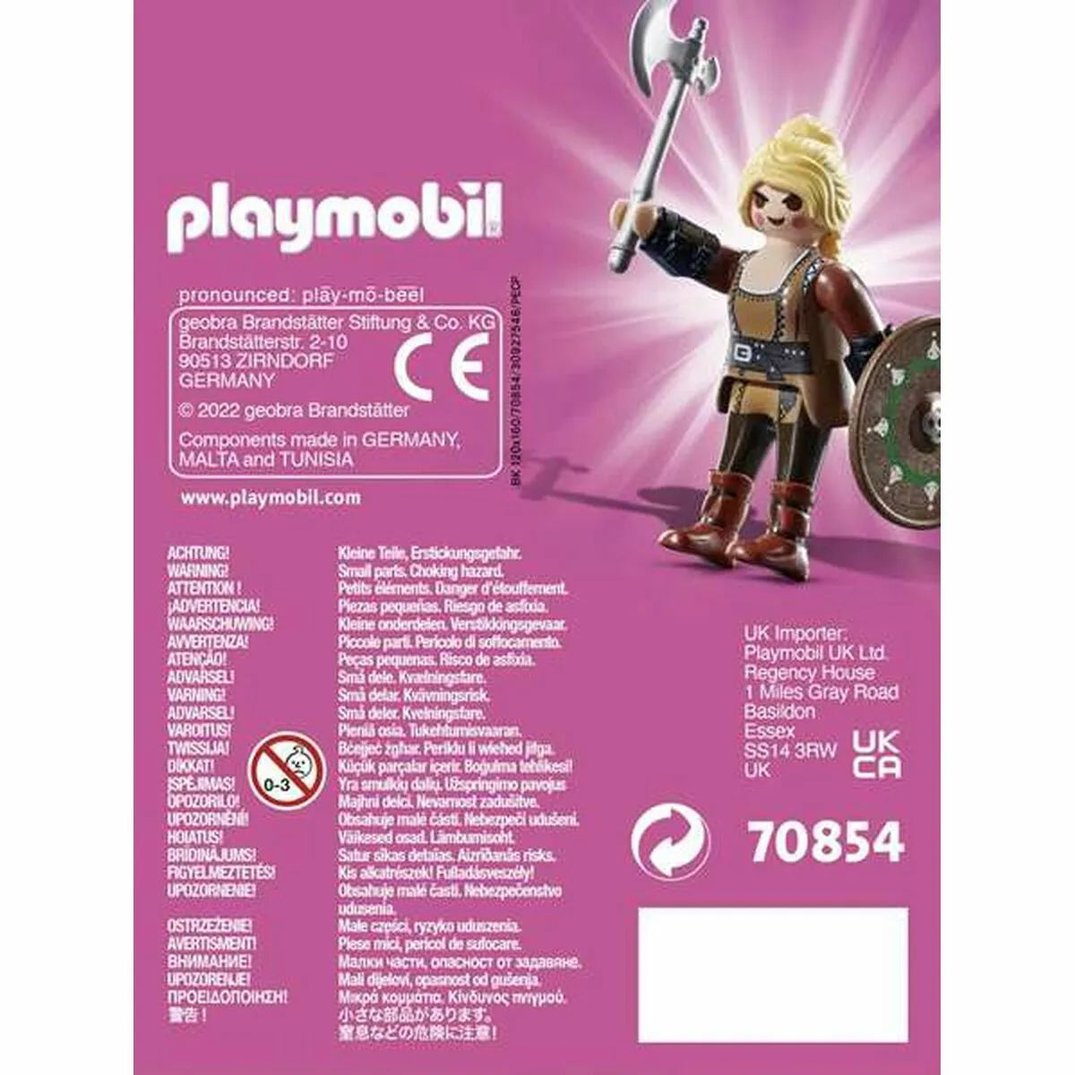 Skladacia Figúrka Playmobil Playmo-friends 70854 žena Viking (5 Pcs) - Figúrky