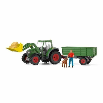 Skladacia Figúrka Schleich Tracteur Avec Remorque - Figúrky