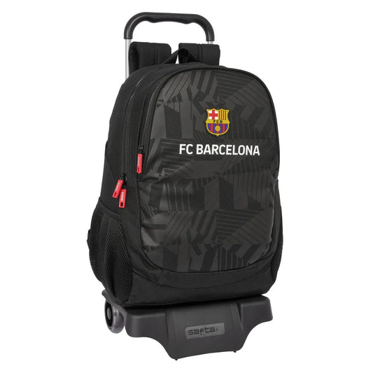 Školská Taška na Kolieskach F.c. Barcelona Black čierna 32 x 44 16 Cm - školské Tašky