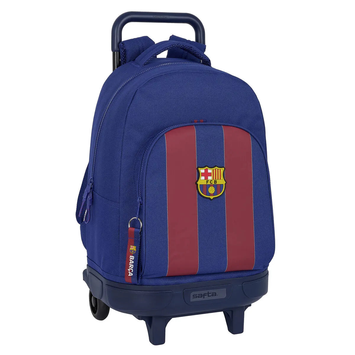 Školská Taška na Kolieskach F.c. Barcelona červená Námornícka Modrá 33 x 45 22 Cm - Kancelária a Kancelárske