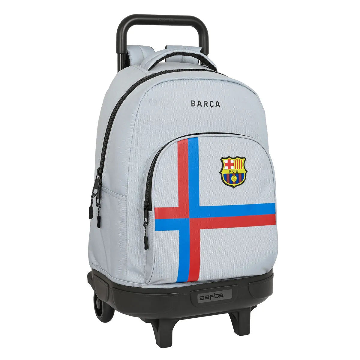 Školská Taška na Kolieskach F.c. Barcelona Sivá (33 x 45 22 Cm) - Kancelária a Kancelárske Potreby školský