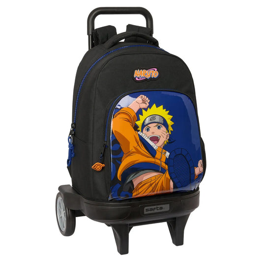 Školská Taška na Kolieskach Naruto Ninja 33 x 45 22 Cm - Kancelária a Kancelárske Potreby školský Vzdelávací Materiál