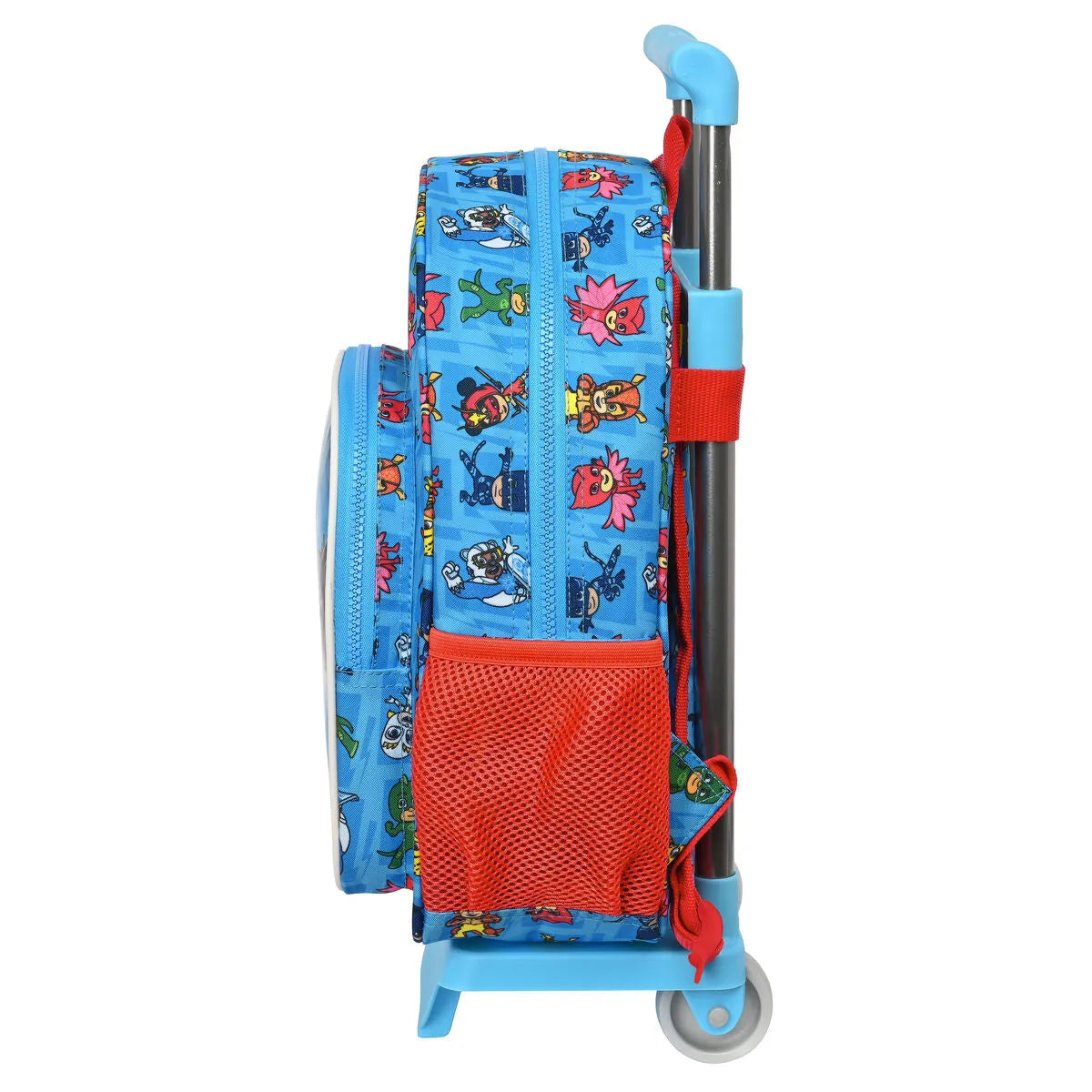 Školská Taška na Kolieskach Pj Masks 26 x 34 11 Cm Modrá - Kancelária a Kancelárske Potreby školský Vzdelávací Materiál