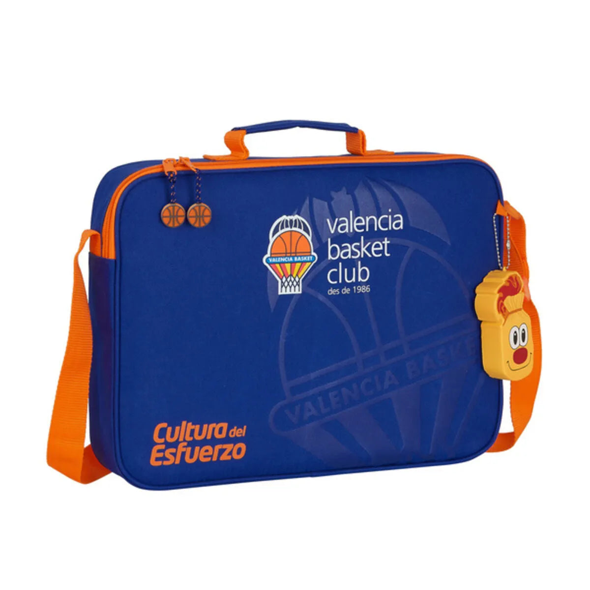 Školská Taška Valencia Basket Modrá Oranžová (38 x 28 6 Cm) - Kancelária a Kancelárske Potreby školský