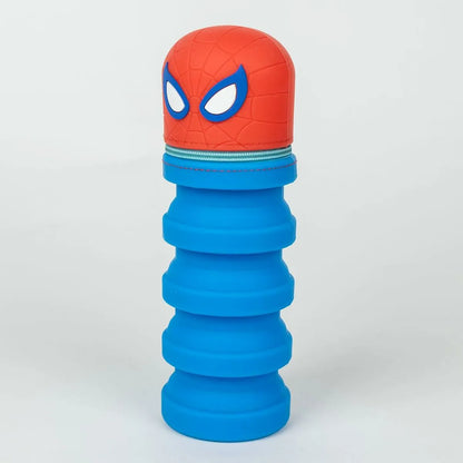 Školské Púzdro Spider-man červená 6,5 x 19 Cm - Kancelária a Kancelárske Potreby školský Vzdelávací Materiál