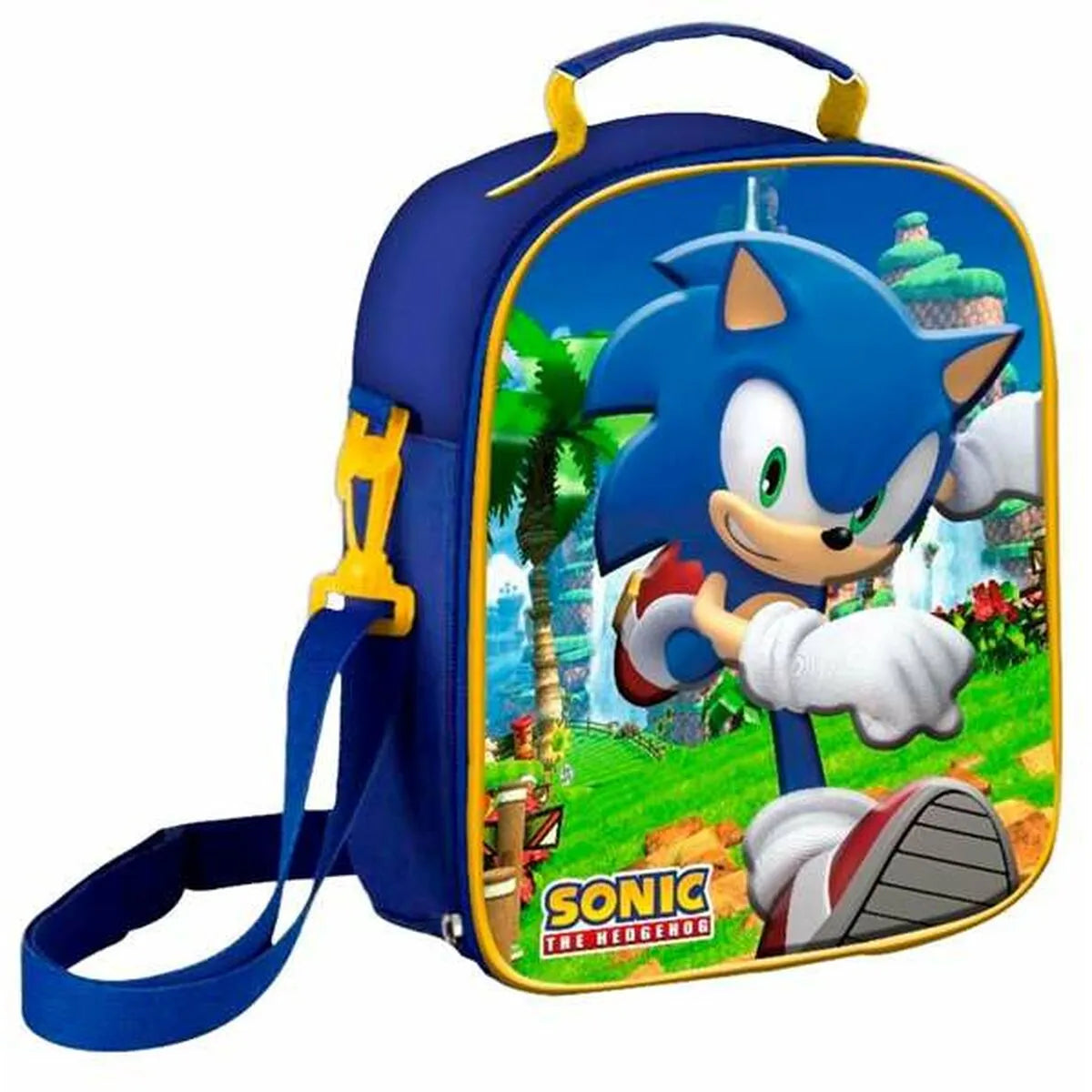 Školský Batoh 3d Sonic 32 x 25 10 Cm - Batohy pre Deti