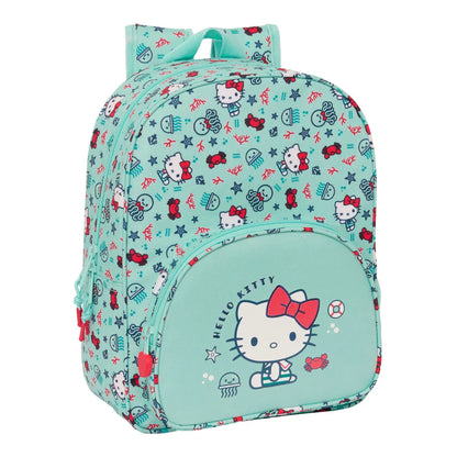 Školský Batoh Hello Kitty Sea Lovers Tyrkysový 26 x 34 11 Cm - Kancelária a Kancelárske Potreby Vzdelávací Materiál