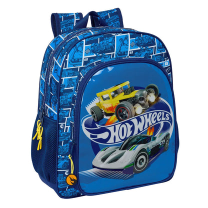 Školský Batoh Hot Wheels Sonny Námornícka Modrá 32 x 38 12 Cm - Kancelária a Kancelárske Potreby Vzdelávací Materiál