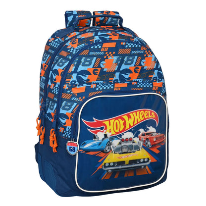 Školský Batoh Hot Wheels Speed Club Oranžová (32 x 42 15 Cm) - Kancelária a Kancelárske Potreby Vzdelávací Materiál