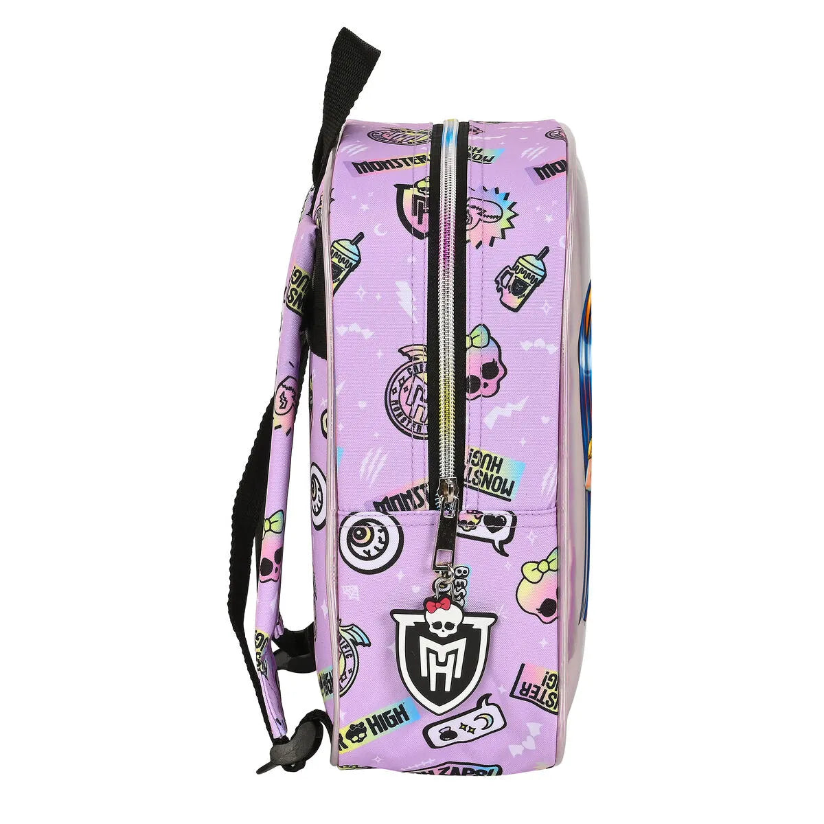 Školský Batoh Monster High Best Boos Fialová 22 x 27 10 Cm - Kancelária a Kancelárske Potreby Vzdelávací Materiál