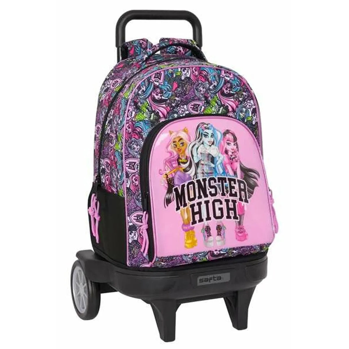 Školský Batoh Monster High Drama Viacfarebná 33 x 45 22 Cm - Kancelária a Kancelárske Potreby Vzdelávací Materiál