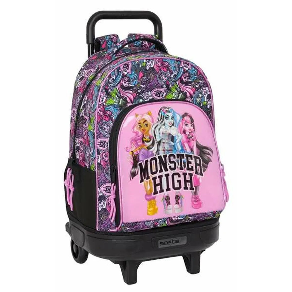 Školský Batoh Monster High Drama Viacfarebná 33 x 45 22 Cm - školské Batohy