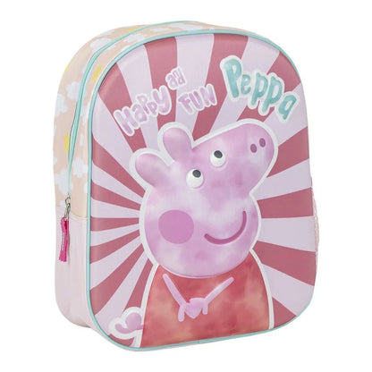 Školský Batoh Peppa Pig Ružová 25 x 31 10 Cm - Kancelária a Kancelárske Potreby Vzdelávací Materiál