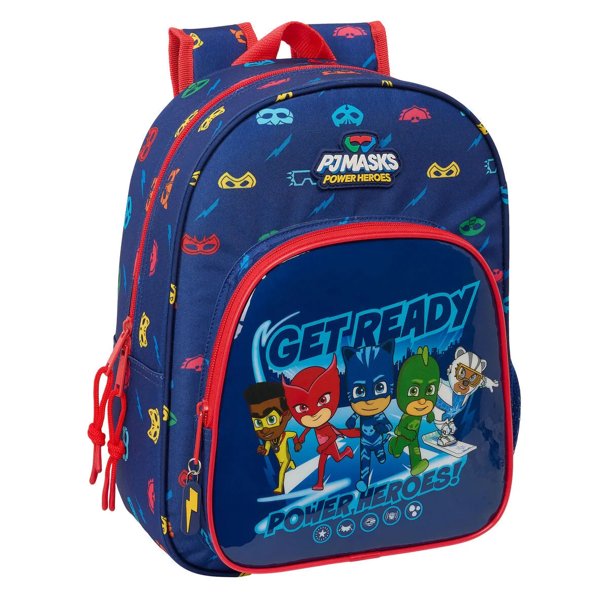 Školský Batoh Pj Masks Ready Námornícka Modrá 26 x 34 11 Cm - Kancelária a Kancelárske Potreby Vzdelávací Materiál