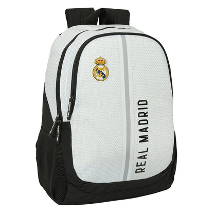 Školský Batoh Real Madrid C.f. 24/25 Biela Sivá 32 x 44 16 Cm - školské Batohy