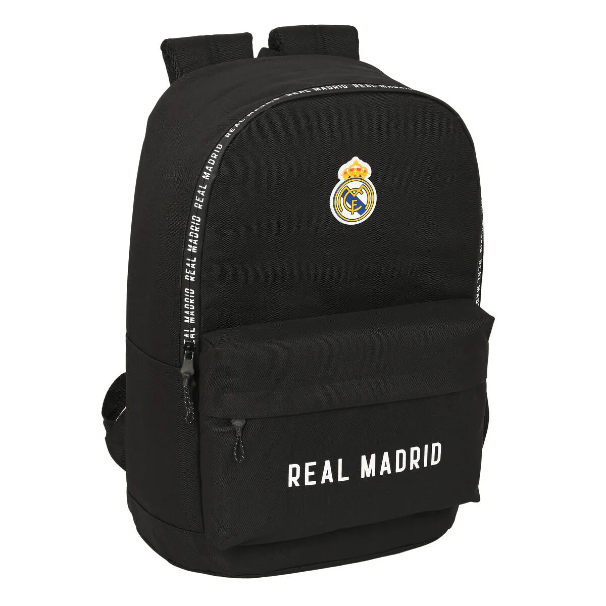 Školský Batoh Real Madrid C.f. Corporativa čierna 31 x 47 15 Cm - školské Batohy