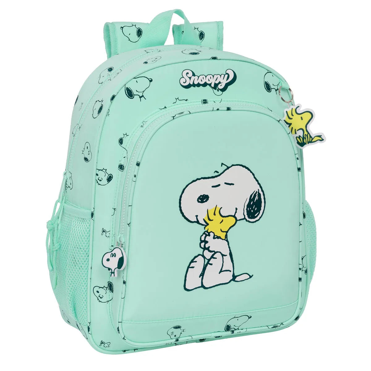 Školský Batoh Snoopy Groovy Zelená 32 x 38 12 Cm - Kancelária a Kancelárske Potreby Vzdelávací Materiál