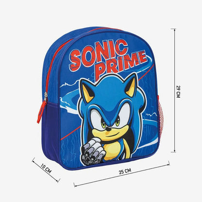 Školský Batoh Sonic Modrá 25 x 30 29 Cm - Batohy pre Deti