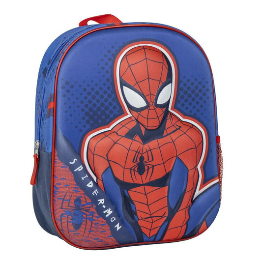 Školský Batoh Spider-man Modrá 25 x 31 10 Cm - Kancelária a Kancelárske Potreby Vzdelávací Materiál