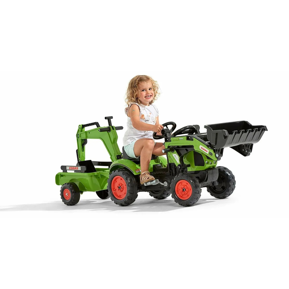 Šliapací Traktor Falk Claas Arion 410 2040n Zelená - Hračky a Hry Outdoor športy