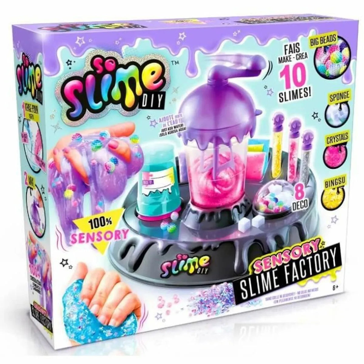 Slime Canal Toys Factory Sensory - Hračky a Hry Tvorivé činnosti