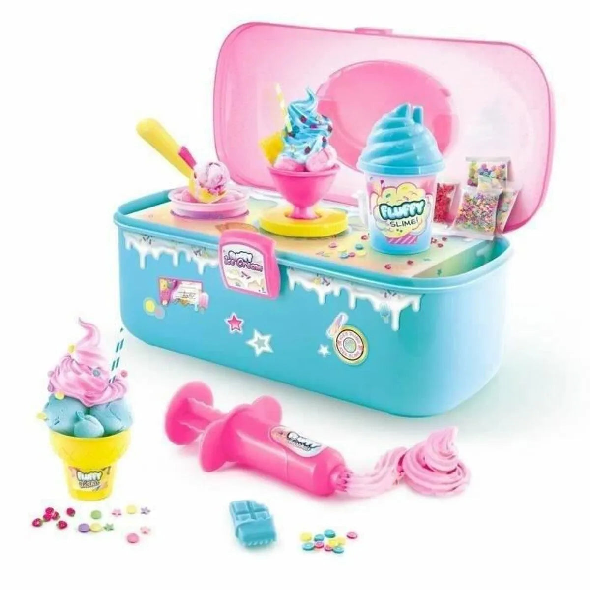 Slime Canal Toys Fluffy Case - Modelovacie Hmoty