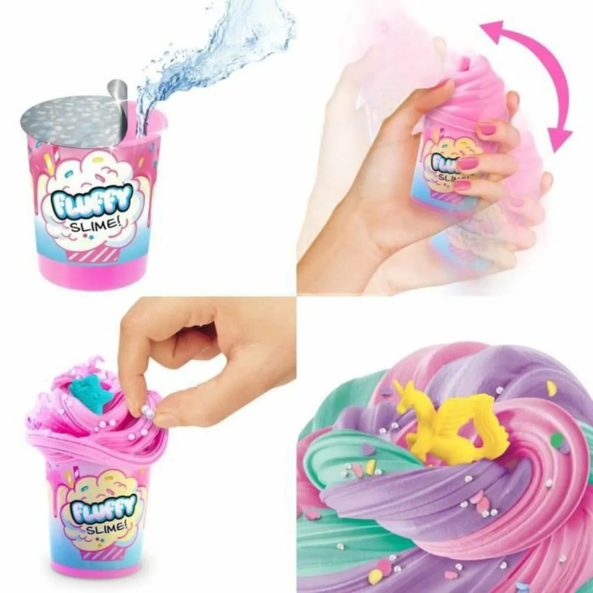 Slime Canal Toys Fluffy Pop - Hračky a Hry Tvorivé činnosti