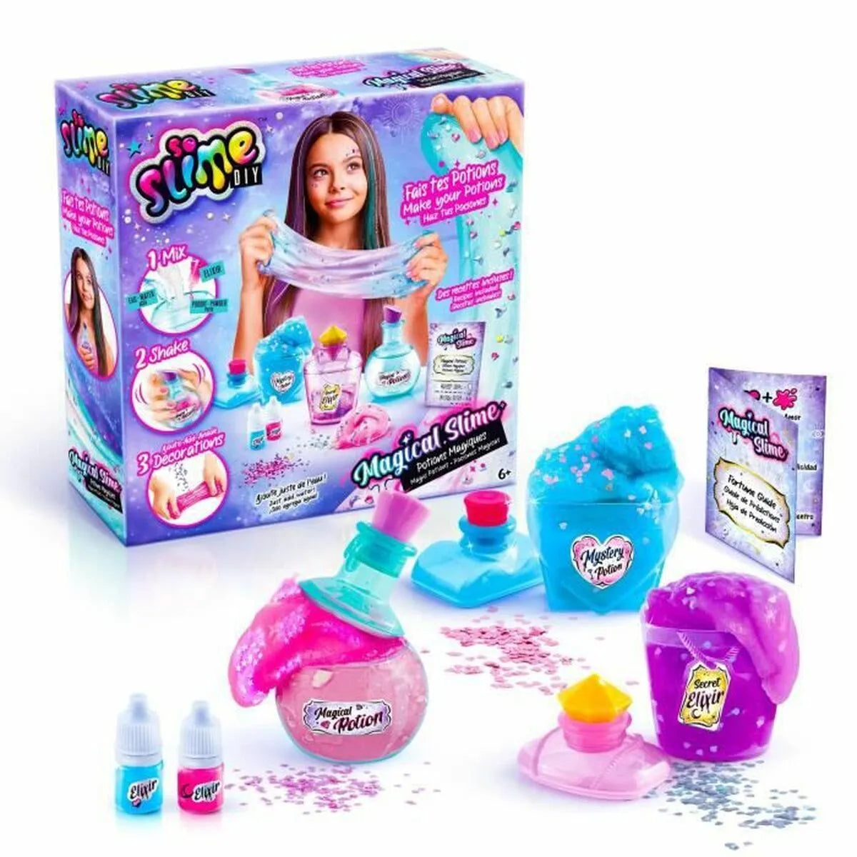 Slime Canal Toys my Magic Potions Viacfarebná - Modelovacie Hmoty