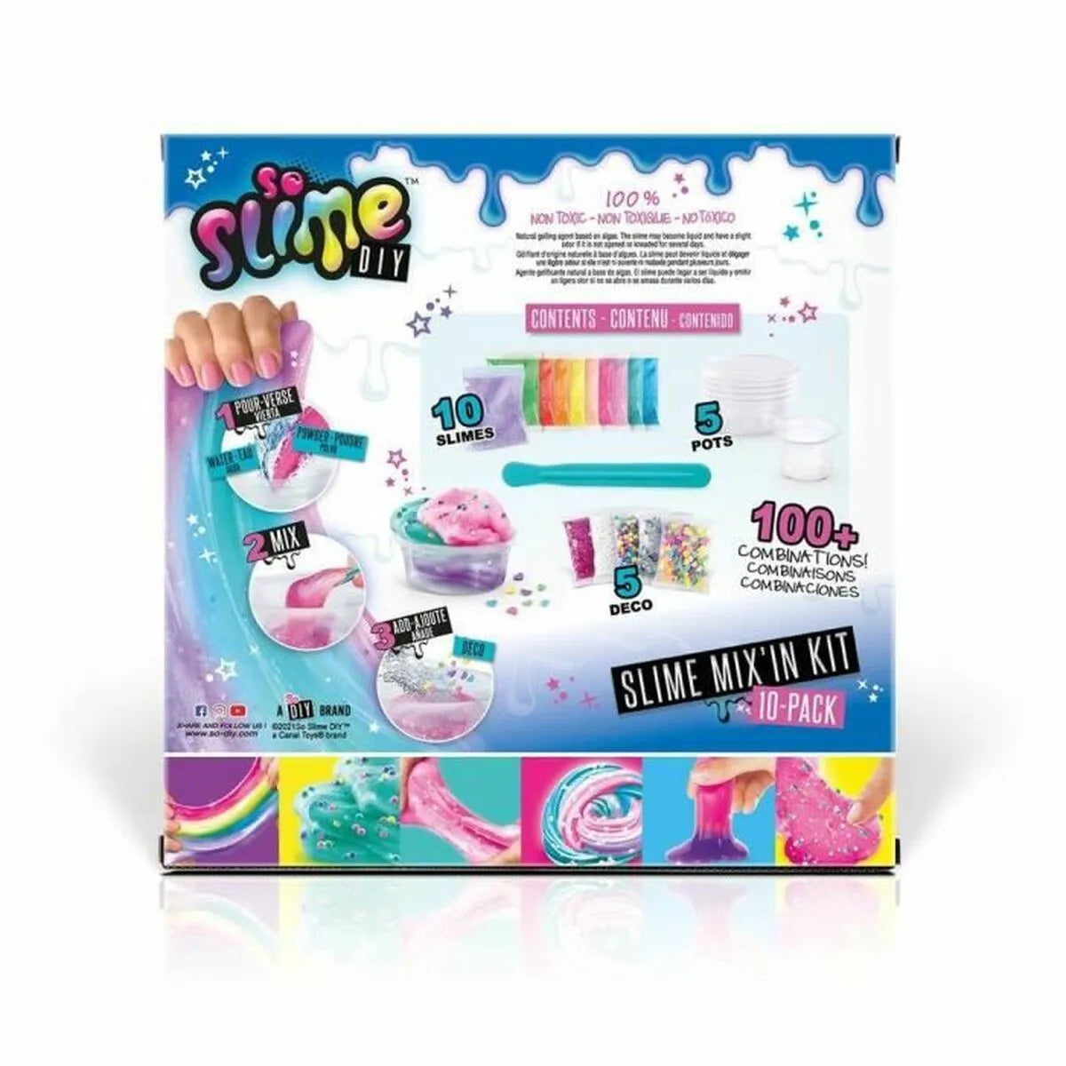 Slime Canal Toys Mix’in Kit - Modelovacie Hmoty