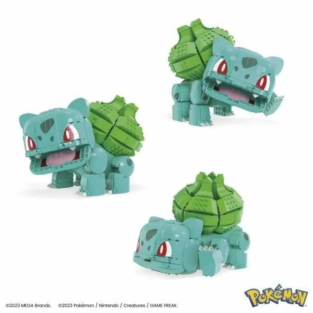 Stavbárska Súprava Pokémon Mega Construx - Jumbo Bulbasaur 789 Kusy - Hračky a Hry