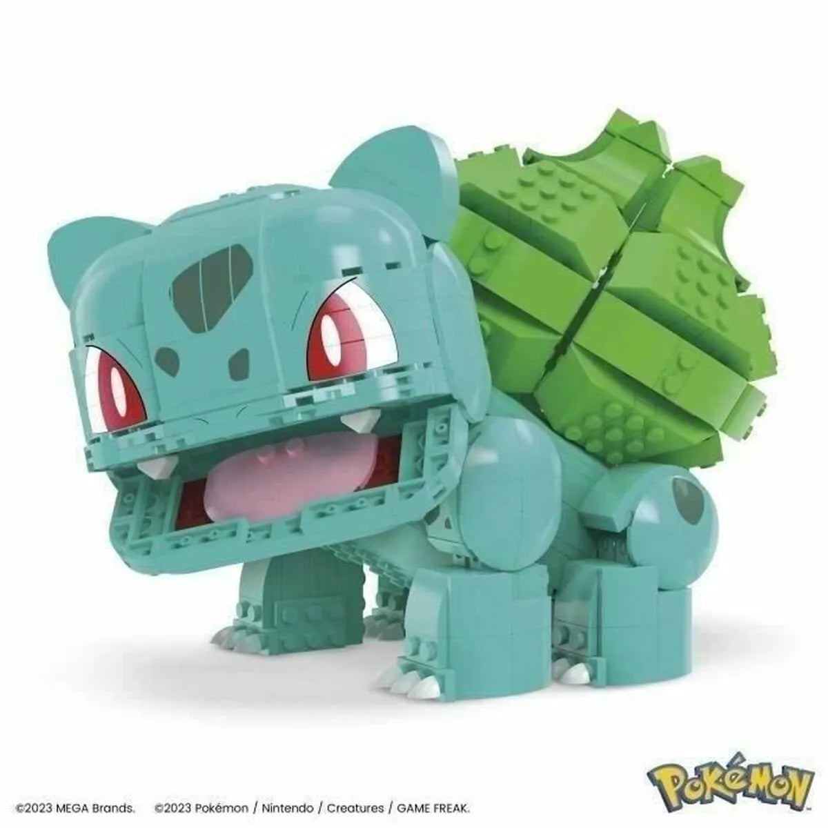 Stavbárska Súprava Pokémon Mega Construx - Jumbo Bulbasaur 789 Kusy - Hračky a Hry