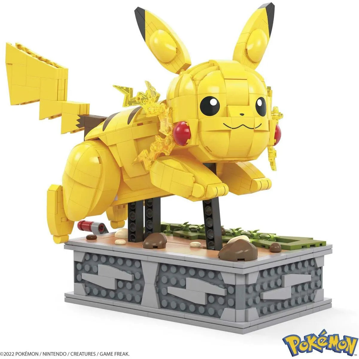 Stavbárska Súprava Pokémon Mega Construx - Motion Pikachu 1095 Kusy - Hračky a Hry