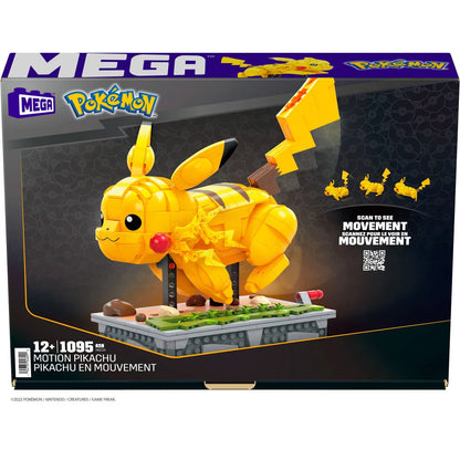 Stavbárska Súprava Pokémon Mega Construx - Motion Pikachu 1095 Kusy - Hračky a Hry