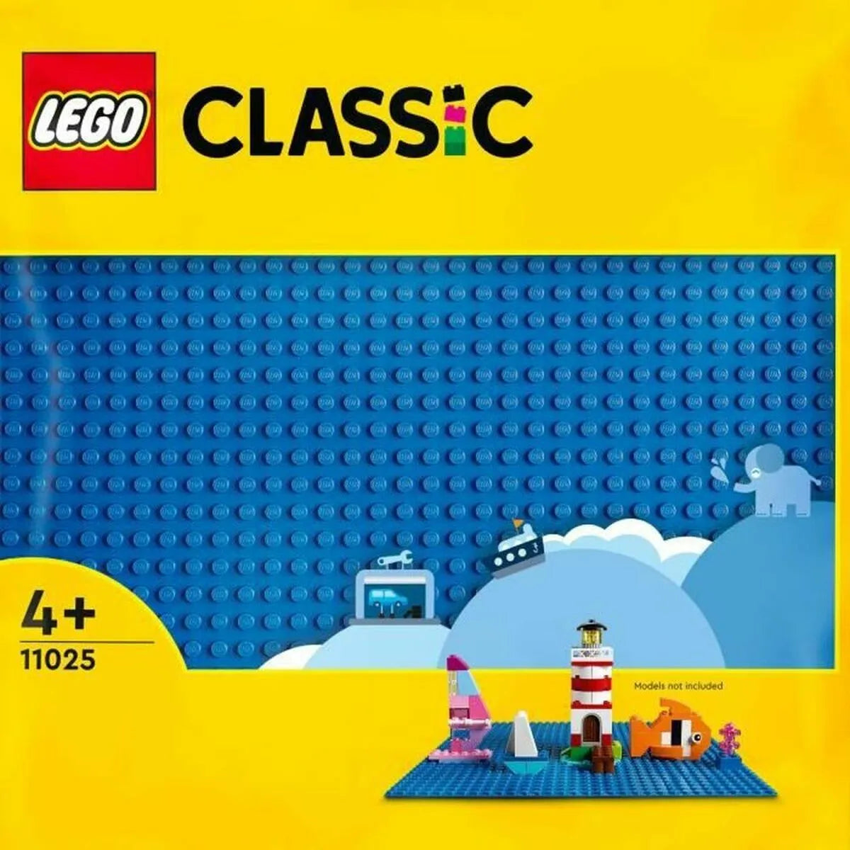 Stavebná Hra Lego 11025 Modrá