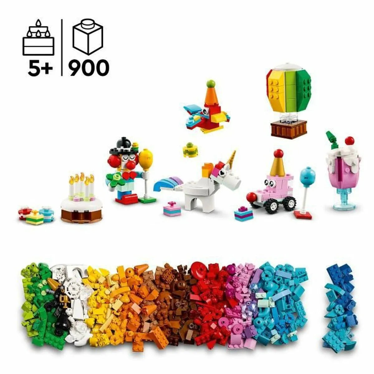 Stavebná Hra Lego 11029 900 Kusy