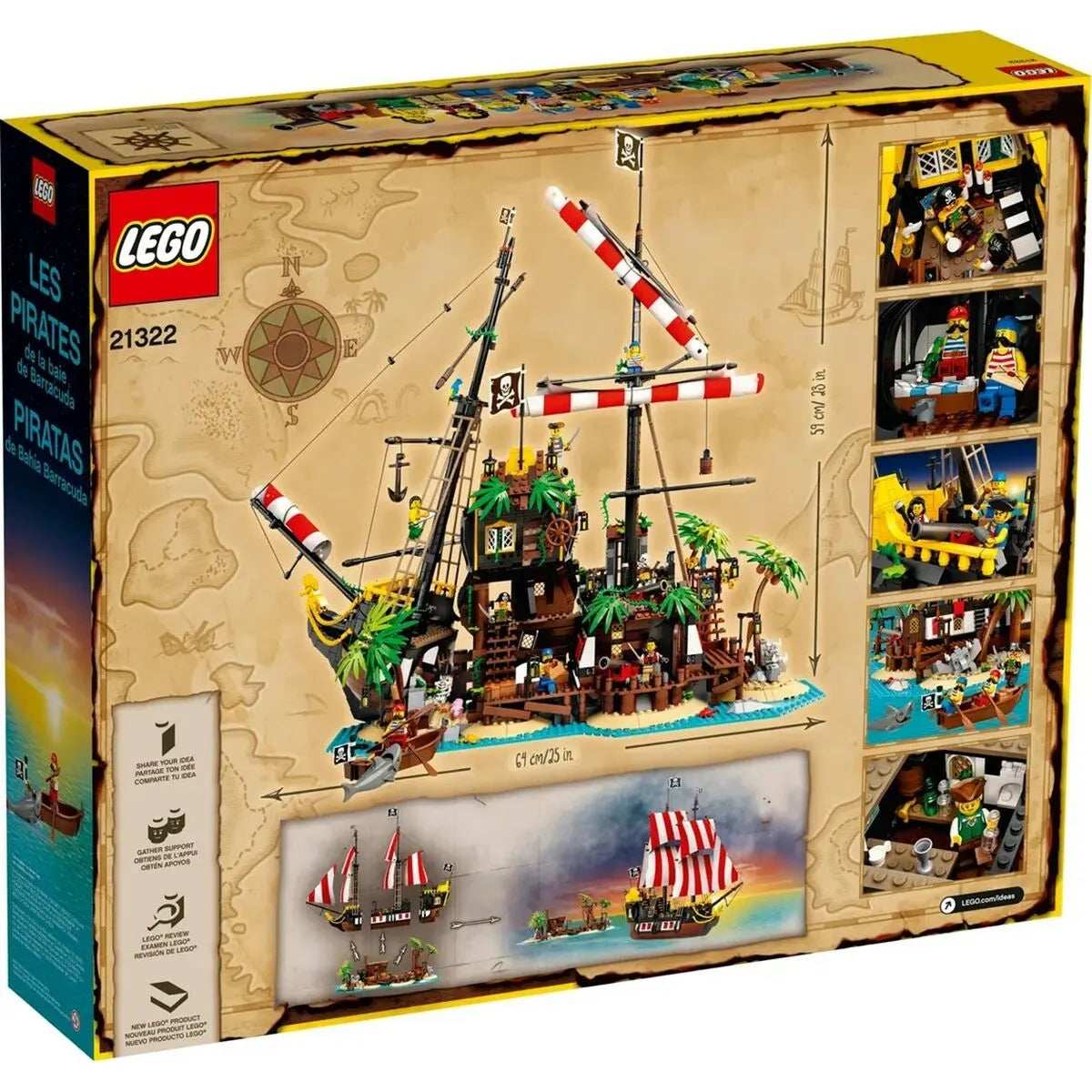 Stavebná Hra Lego 21322 - Hračky a Hry